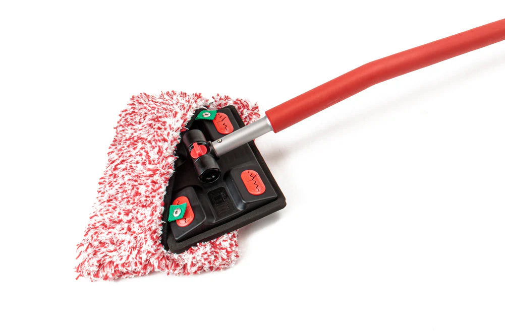 Mitt on a Stick PRO+ | Premium Car Wash Mop, Brush, Pole, Mitt