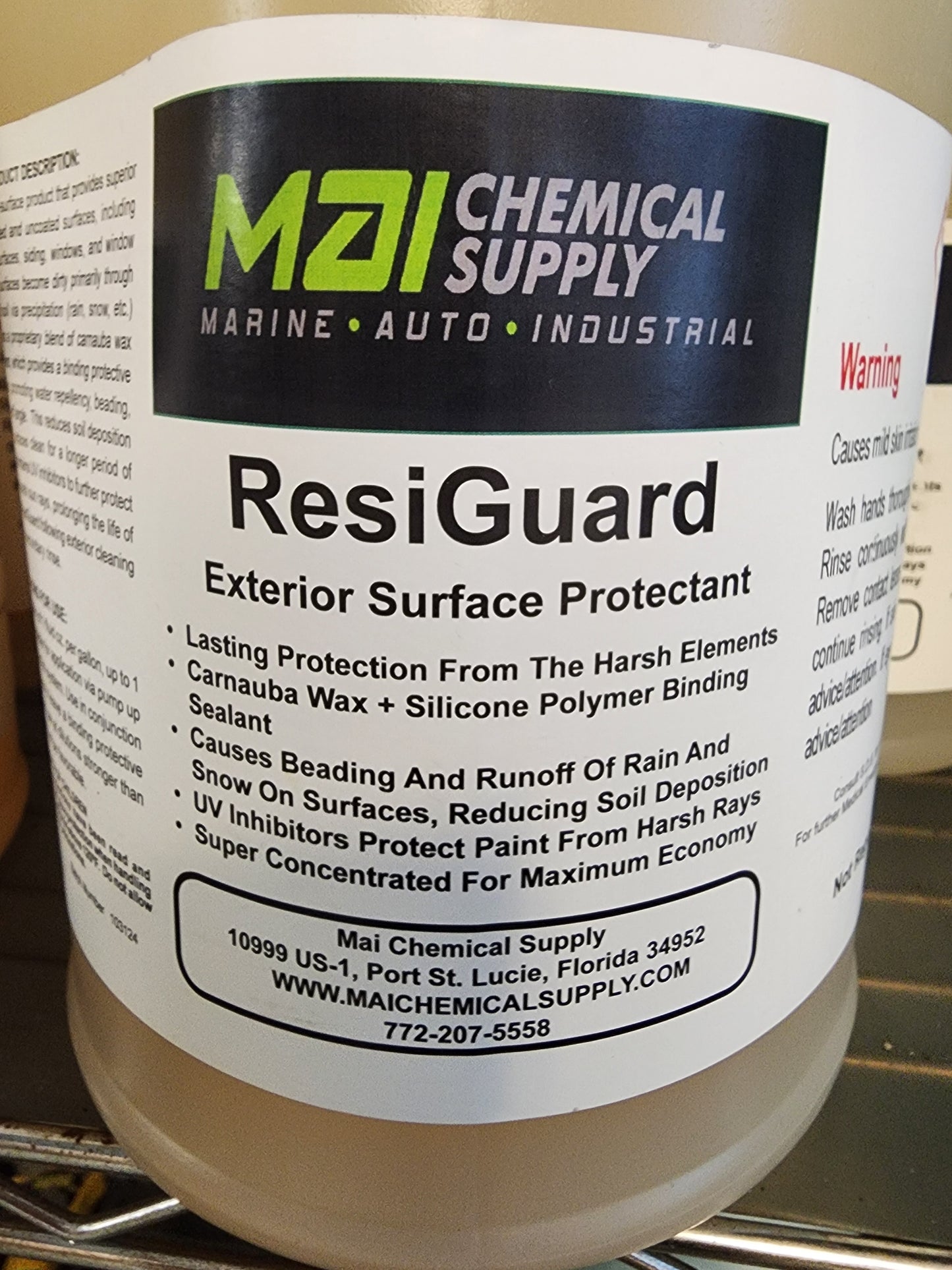 Resiguard house wax