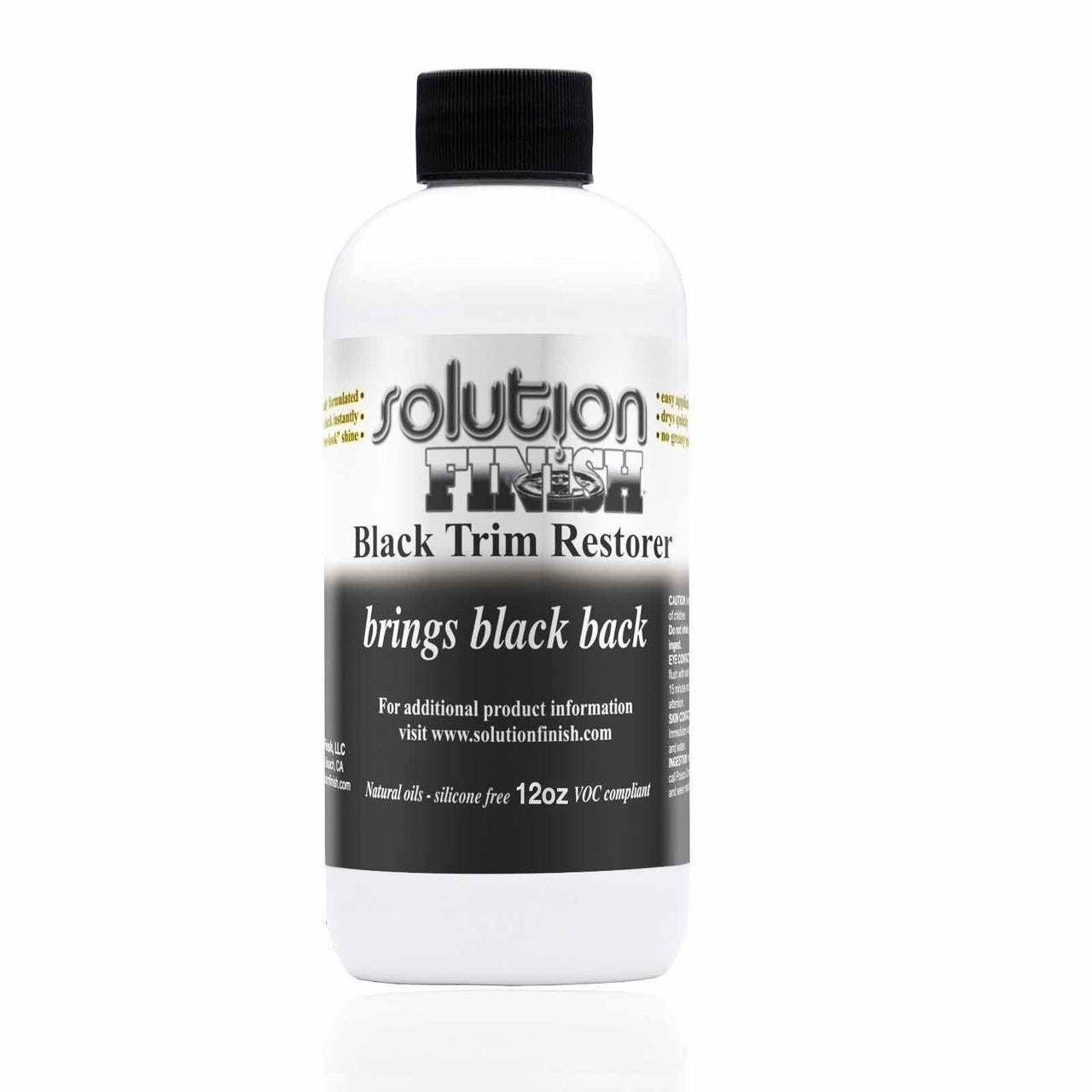 Solution Finish Black Trim Restorer - 12 oz.