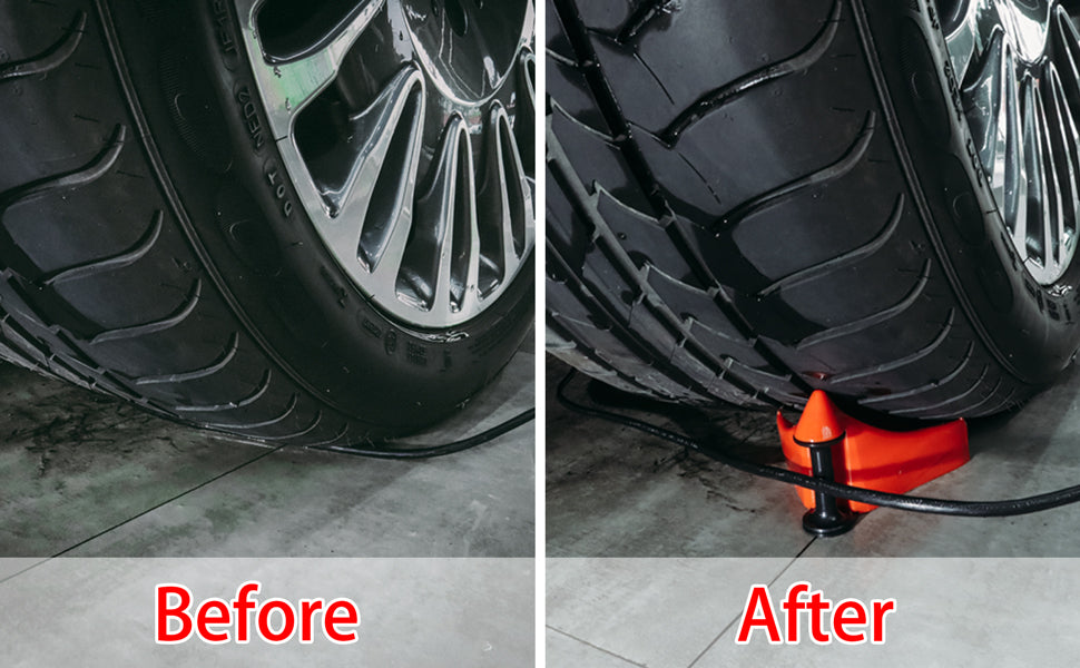 Maxshine 2pcs Ezy Wheel Pressure Washer, Car Wash Detailing Tool Car Wash Inserts Preventing Any Unnecessary Friction, Red