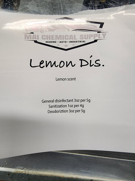 Lemon Disinfectant 5 Gallon