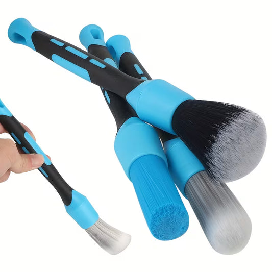 Blue handle brush