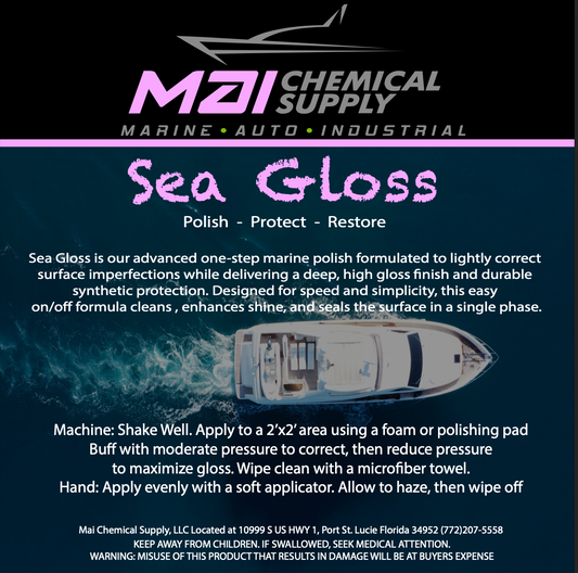 Sea Gloss Marine 1 step