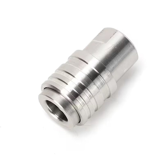 Self locking 1/4 Quick Connector Holder With M14 G1/4 M22 Thread Fittings For High Pressure Wash Gun Tools