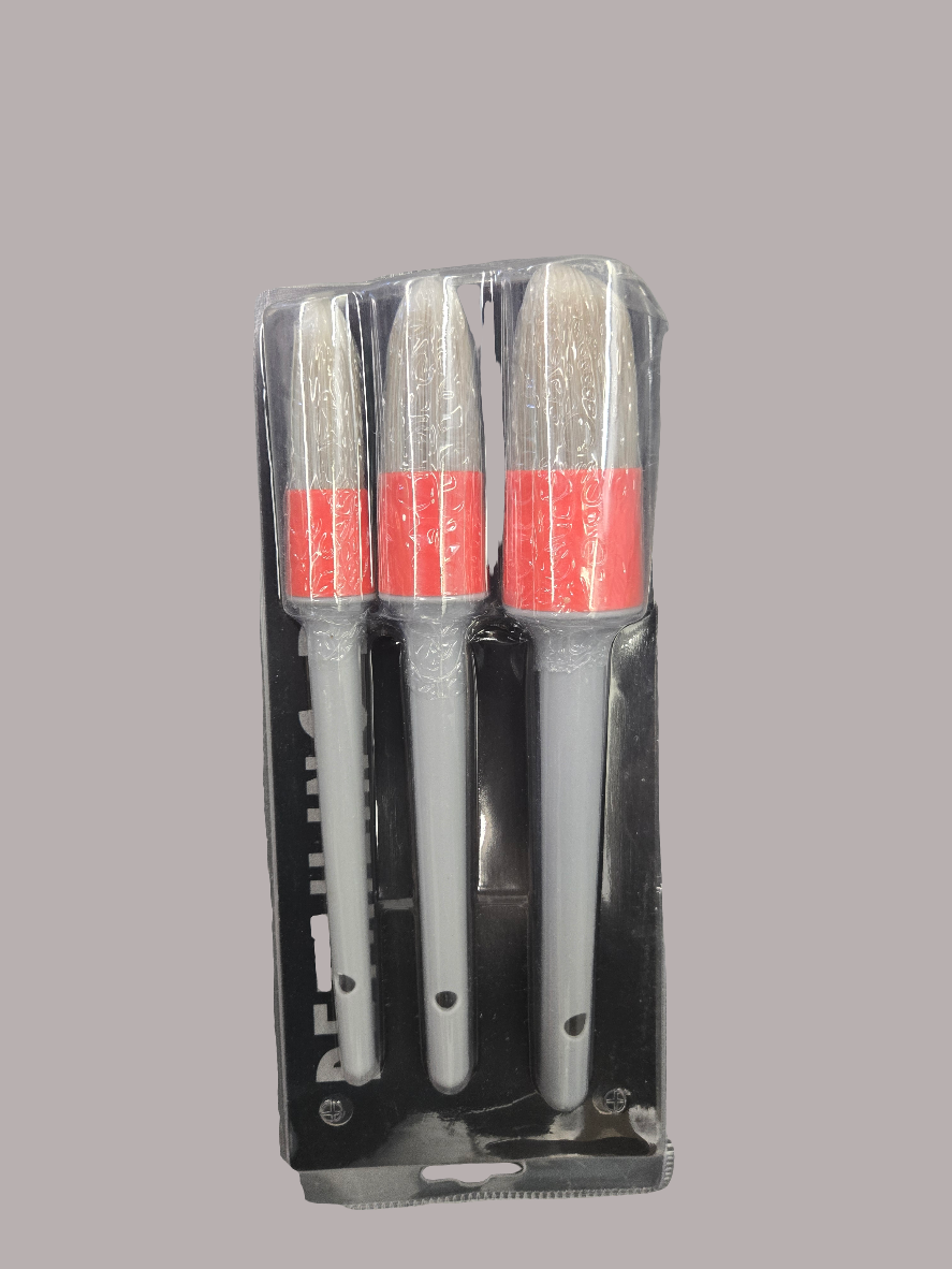 3 pack detail brush