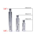 MAXSHINE 7015812 STAINLESS STEEL ROTARY EXTENSION SHAFT SET FOR POLISHER, 2IN, 3IN, 5IN