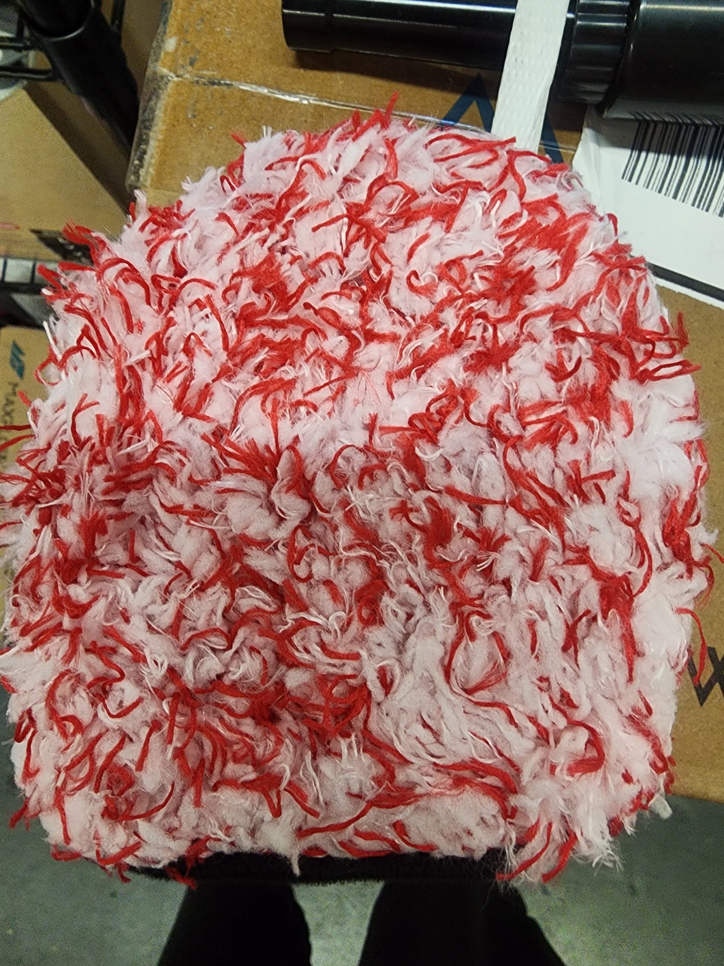 Microfiber finger wash mitt