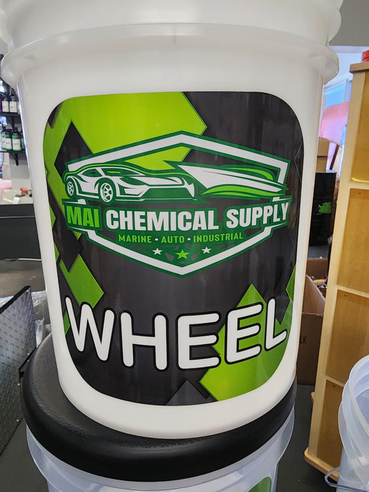 Mai chemical bucket stickers