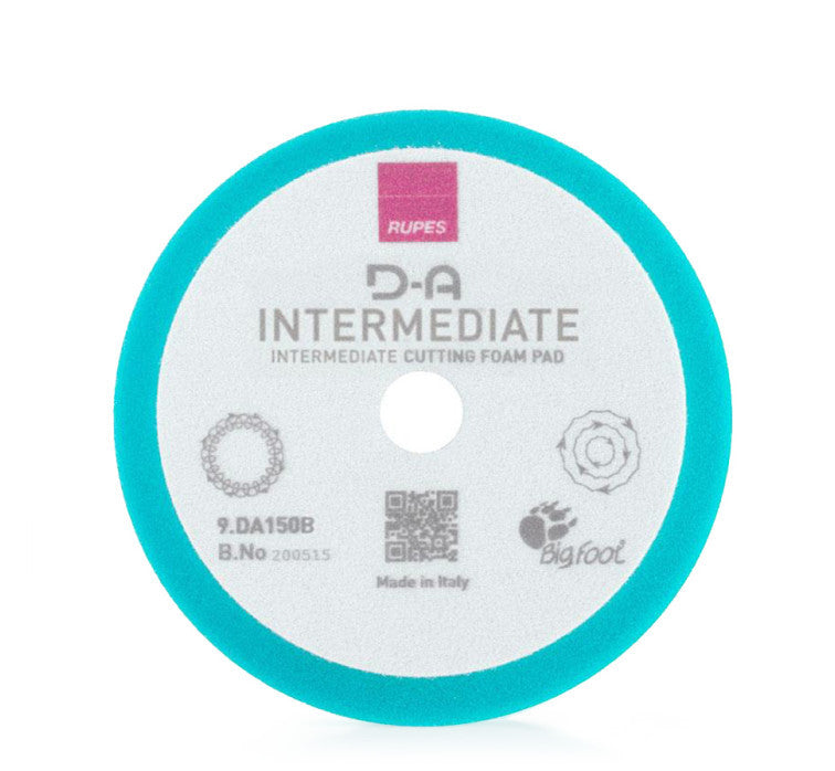 6 Inch Rupes DA Light Blue Intermediate Foam Pad