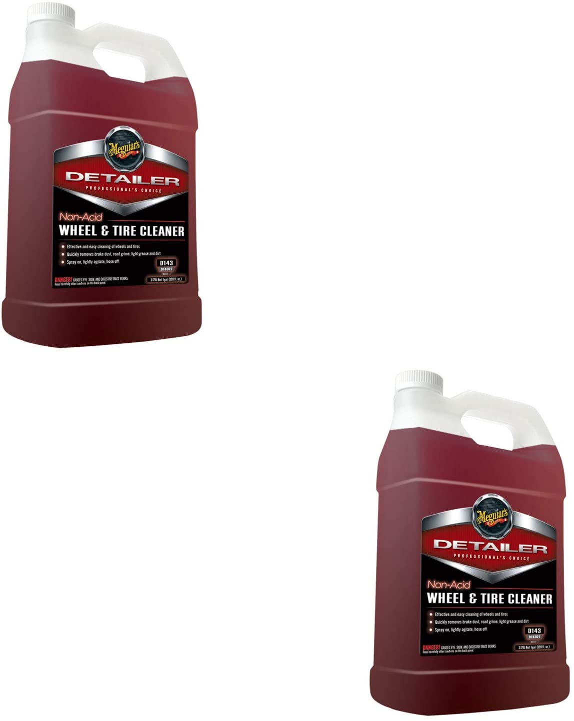 Meguiar's D14301 Non Acid Tire & Wheel Cleaner, 1 Gallon, 128. Fluid_Ounce