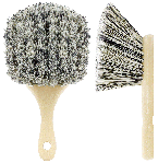 salt and pepper scrub brush