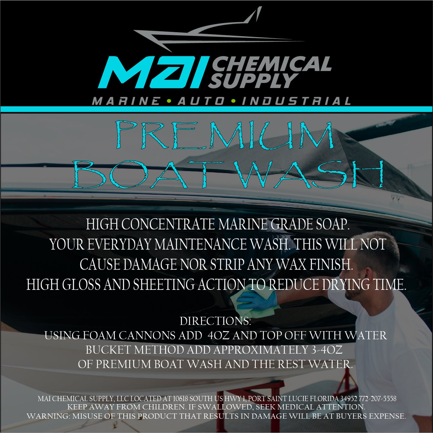 Premium Boat Wash And Wax