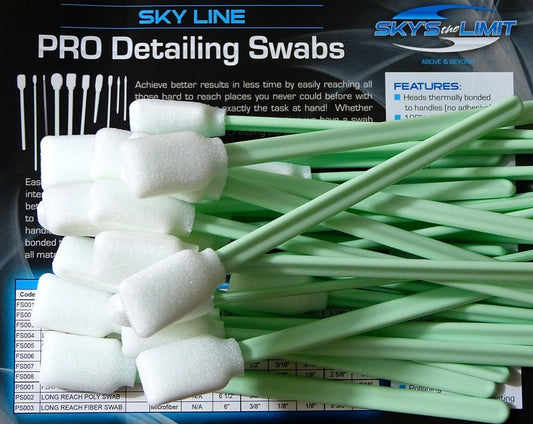 Large Foam Swabs 10 Pack