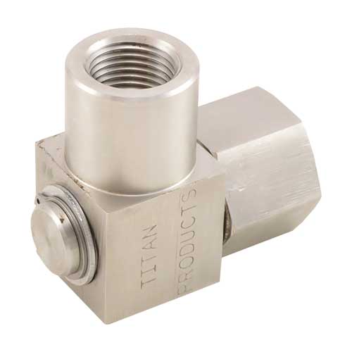 Titan 5700 Stainless Steel Hose Reel Swivel - 4000 PSI, 1/2 X 1/2 FNPT