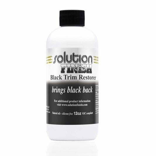 Solution Finish Black Trim Restorer - 12 oz.