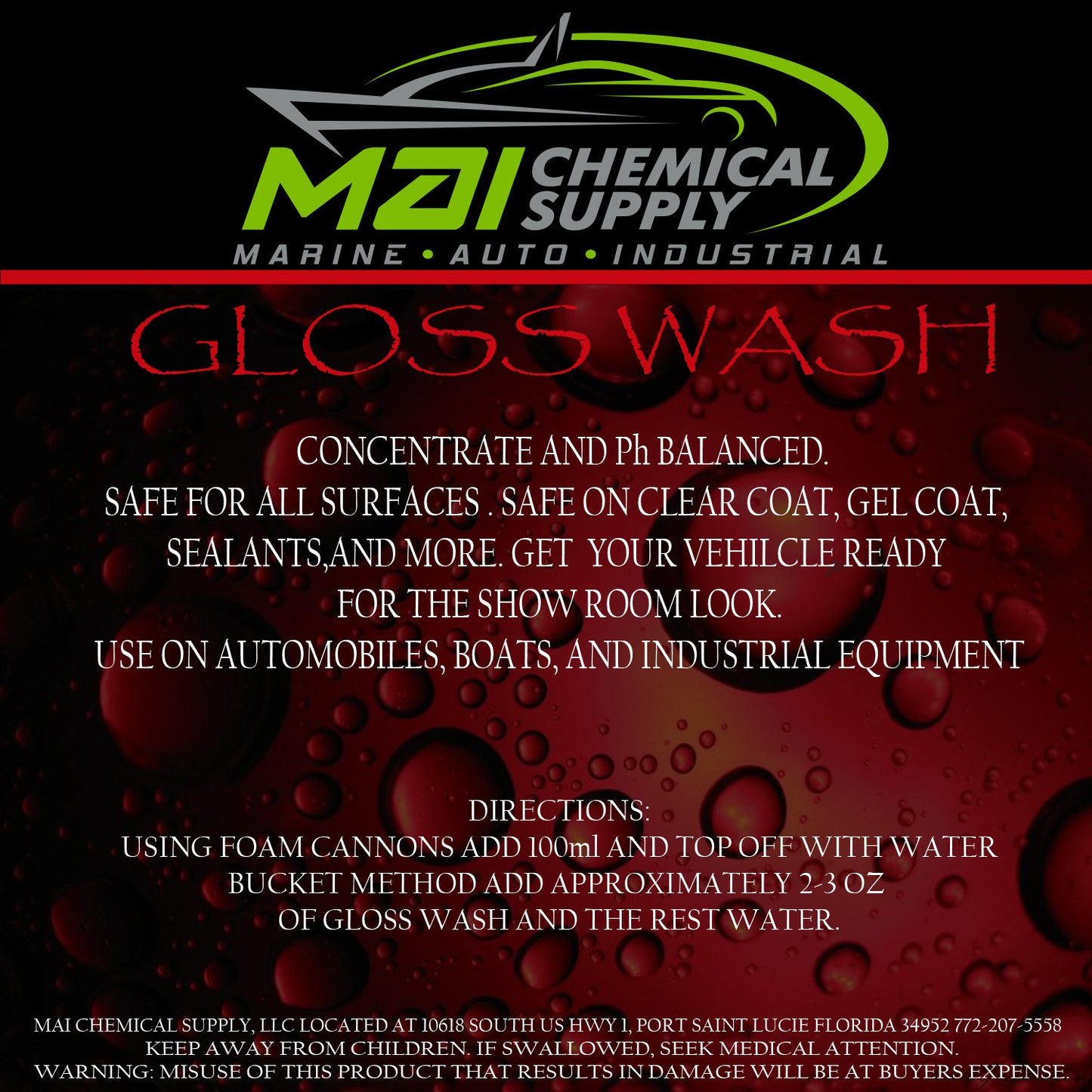 Gloss Wash Ph Balanced
