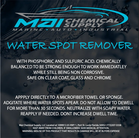 Water Spot Remover