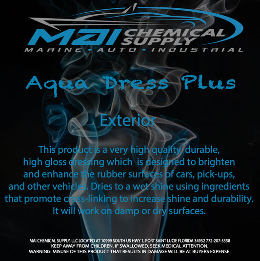 Waterbased Tire Dressing