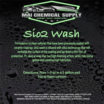 Sio2 wash